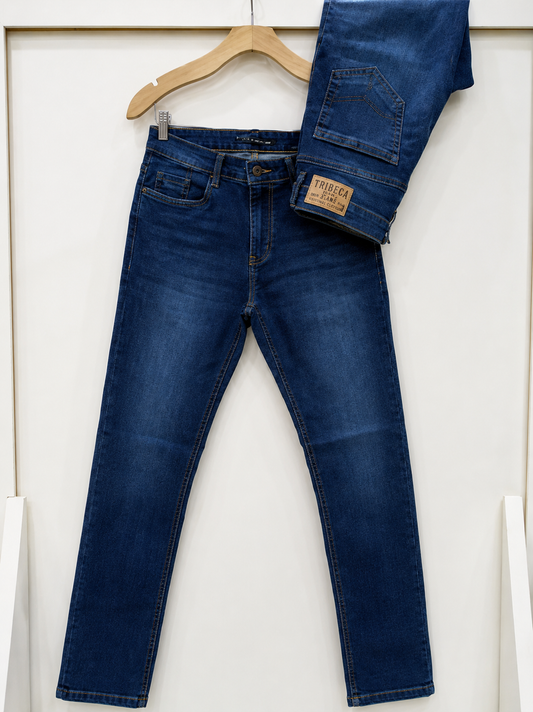 Calça Jeans Masculina Tradicional Casual com Caimento Confortável