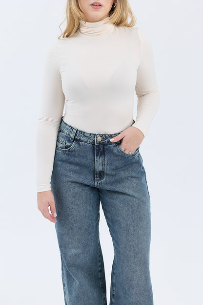 Calça Feminina Wide Leg Baggy Larissa com Caimento Amplo e Moderno