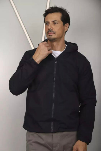 Jaqueta Corta Vento Masculina Leve Casual para Inverno