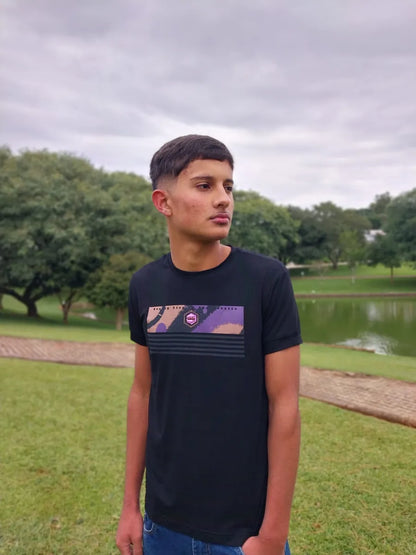Camisetas Masculinas Gola Redonda Básicas com Caimento Confortável Preta
